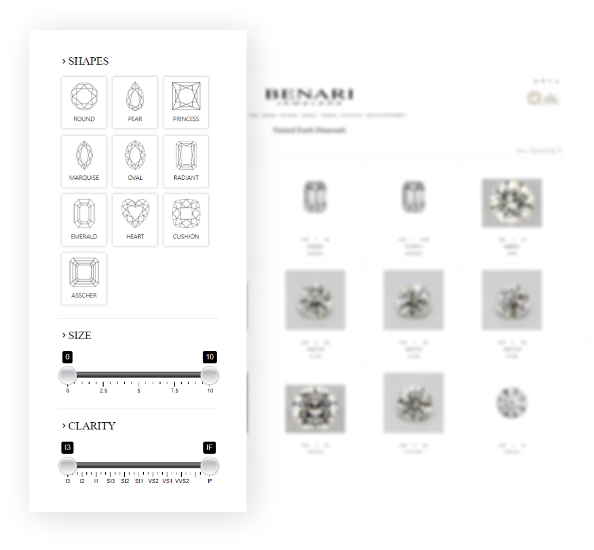 Diamond Search System